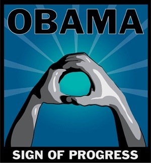 Obama hand sign