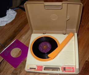 Sixties kids record players