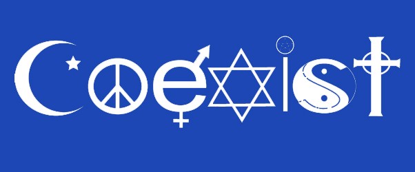 Coexist Sticker Symbol Meanings