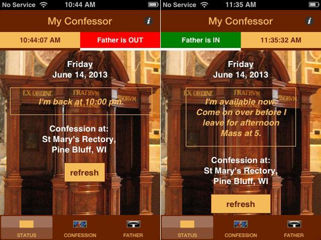 My Confessor App screenshot
